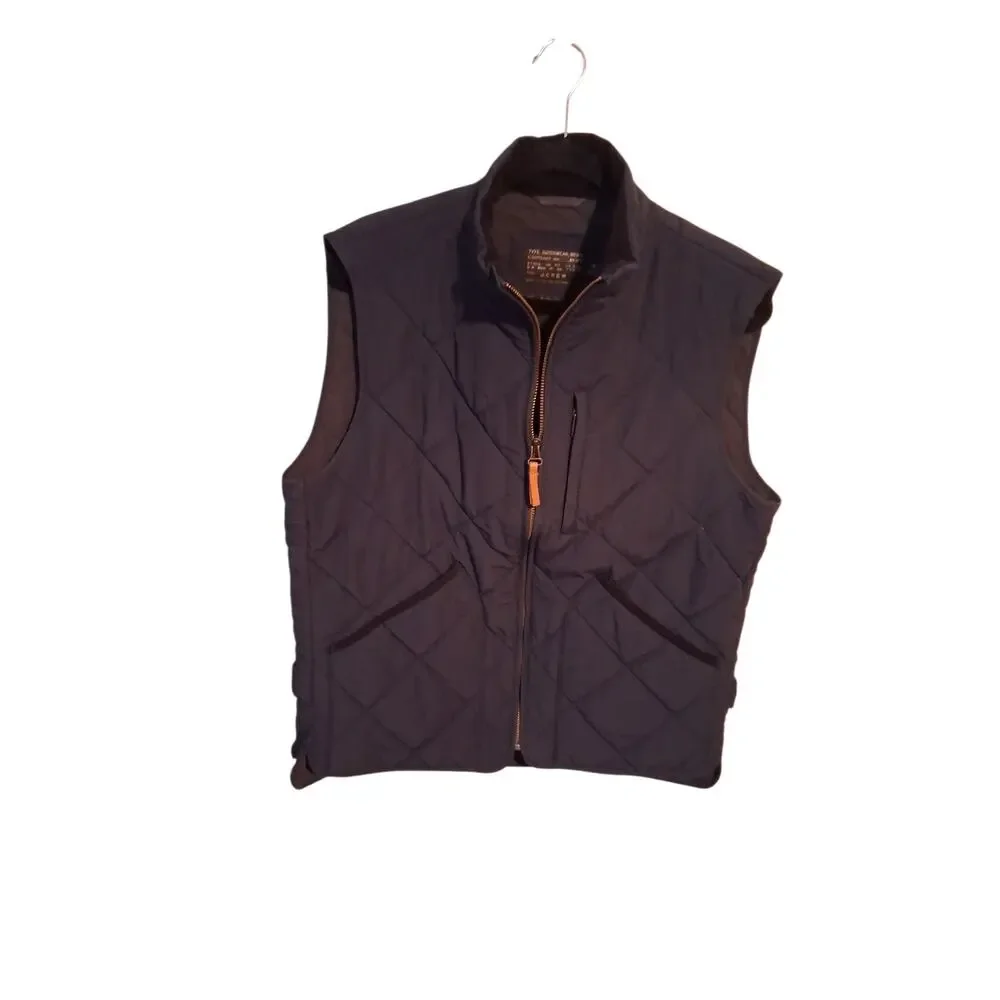 J. Crew Mens size Medium Quilted Heritage‎ Hunting Preppy Sussex Primaloft Vest